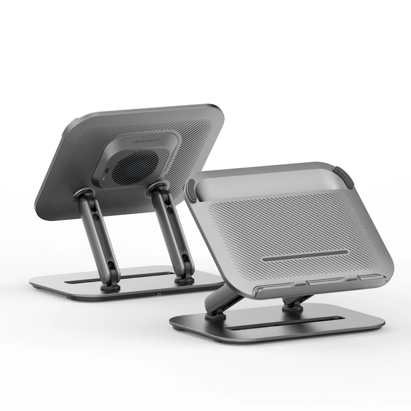 

Продвинутая подставка для ноутбука из алюминиевого сплава с регулируемым по высоте держателем Охлаждающие подставки для ноутбука для Macbook Air Pro Lenovo Samsung Dell XPS