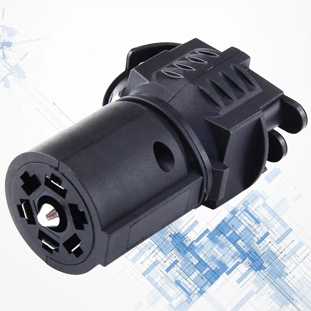 

1PC Trailer 7P to 4P5P Plug Trailer Double Row Plug for Shop Trailer Store Home