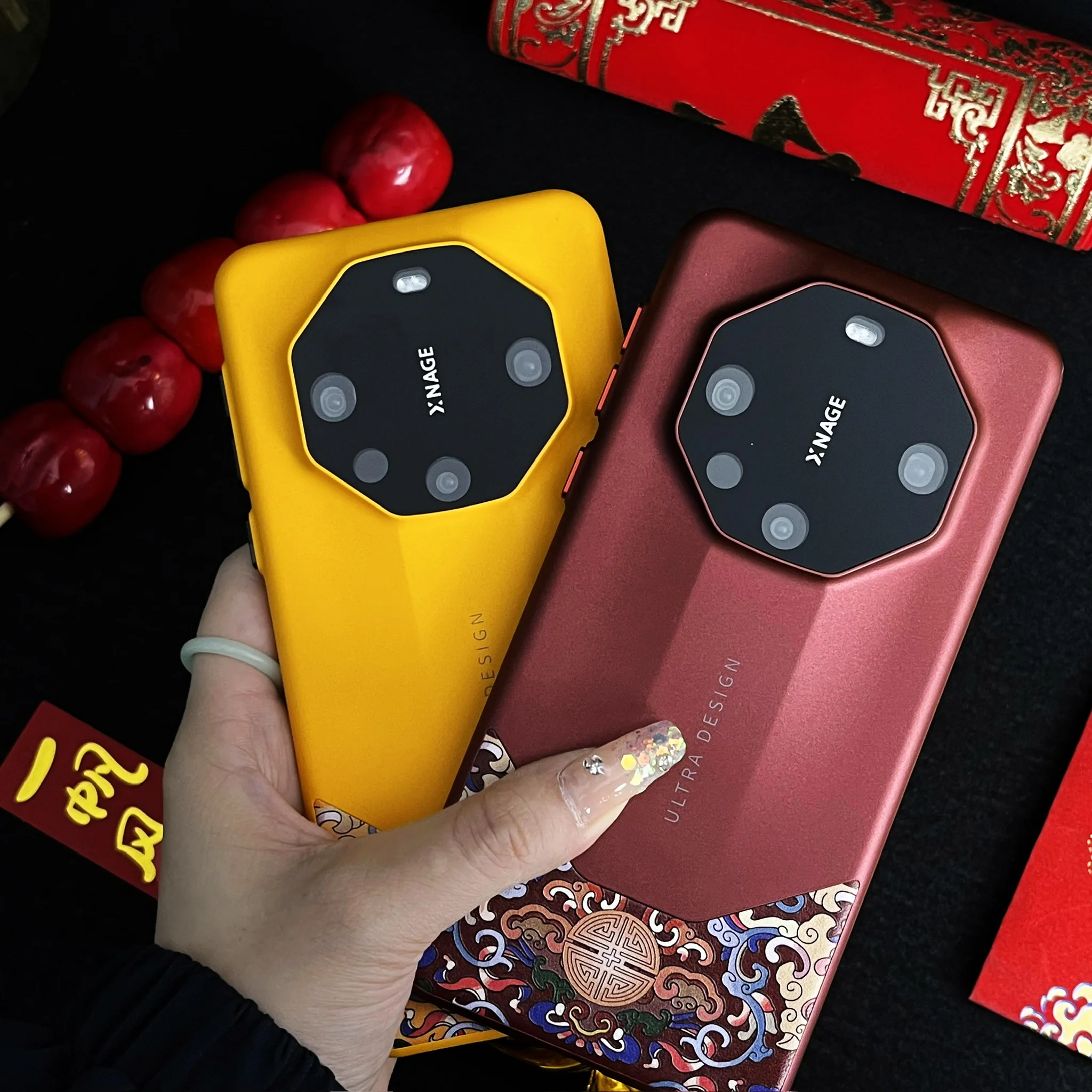 Стильный крутой защитный чехол в китайском стиле для Huawei Mate 40 50 60Rs Pro