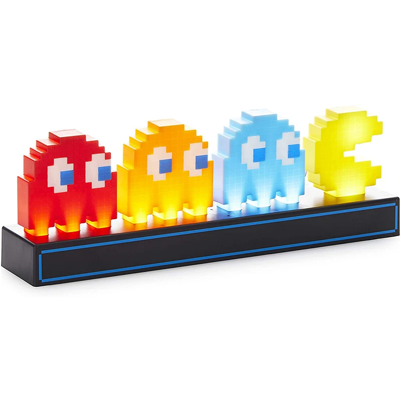 

Cute creative comic Pac Man lamp PAC war voice controlled USB night lamp intelligent music rhythm color changing desk lamp