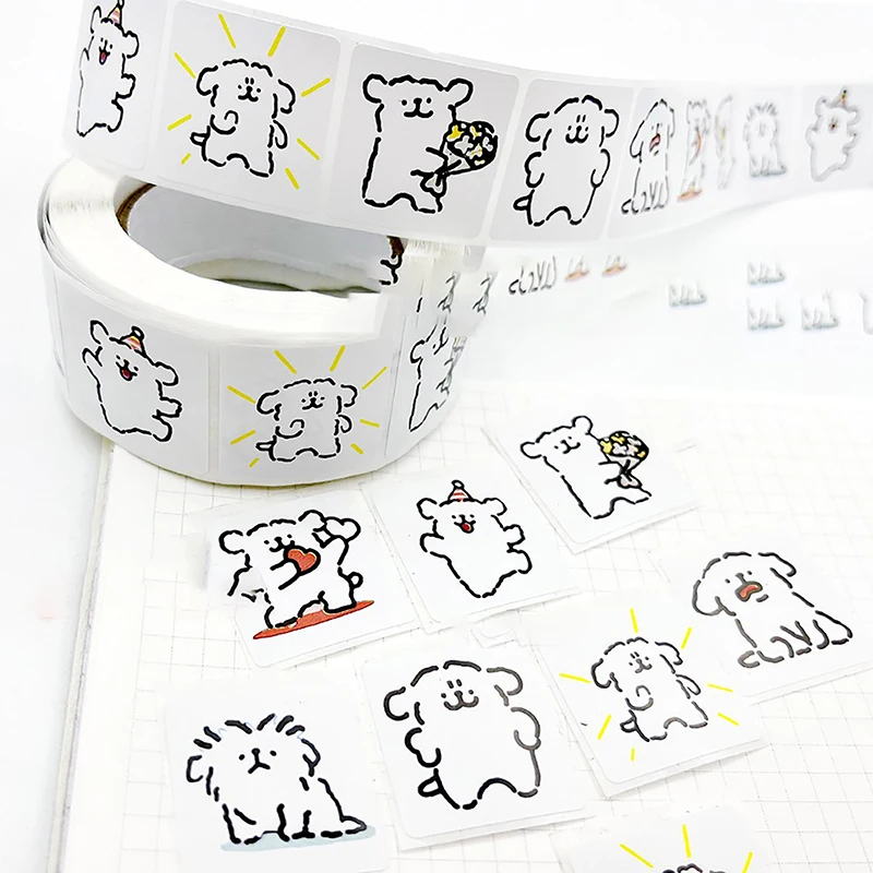 

500pcs Cartoon Reward Sticker Children Encouragement Sealing Labels Kids Gifts Decorative Teacher Supplies Animal Sticker