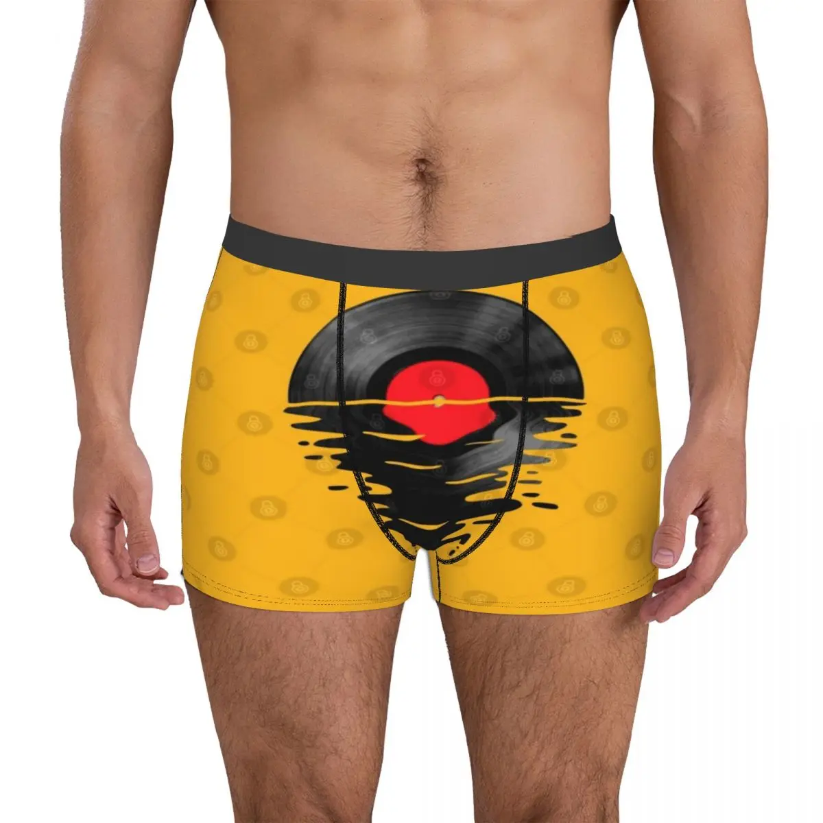 

Трусы-боксеры мужские виниловые с эластичным поясом