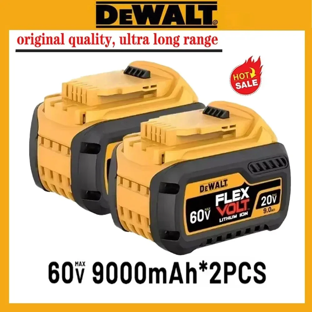 Фото 20 В 60 В Dewalt Max аккумулятор 21700 литий-ионный аккумулятор сменный аккумулятор для Dewalt DCB609 DCF850 DCD805 для инструментов Flexvolt №1