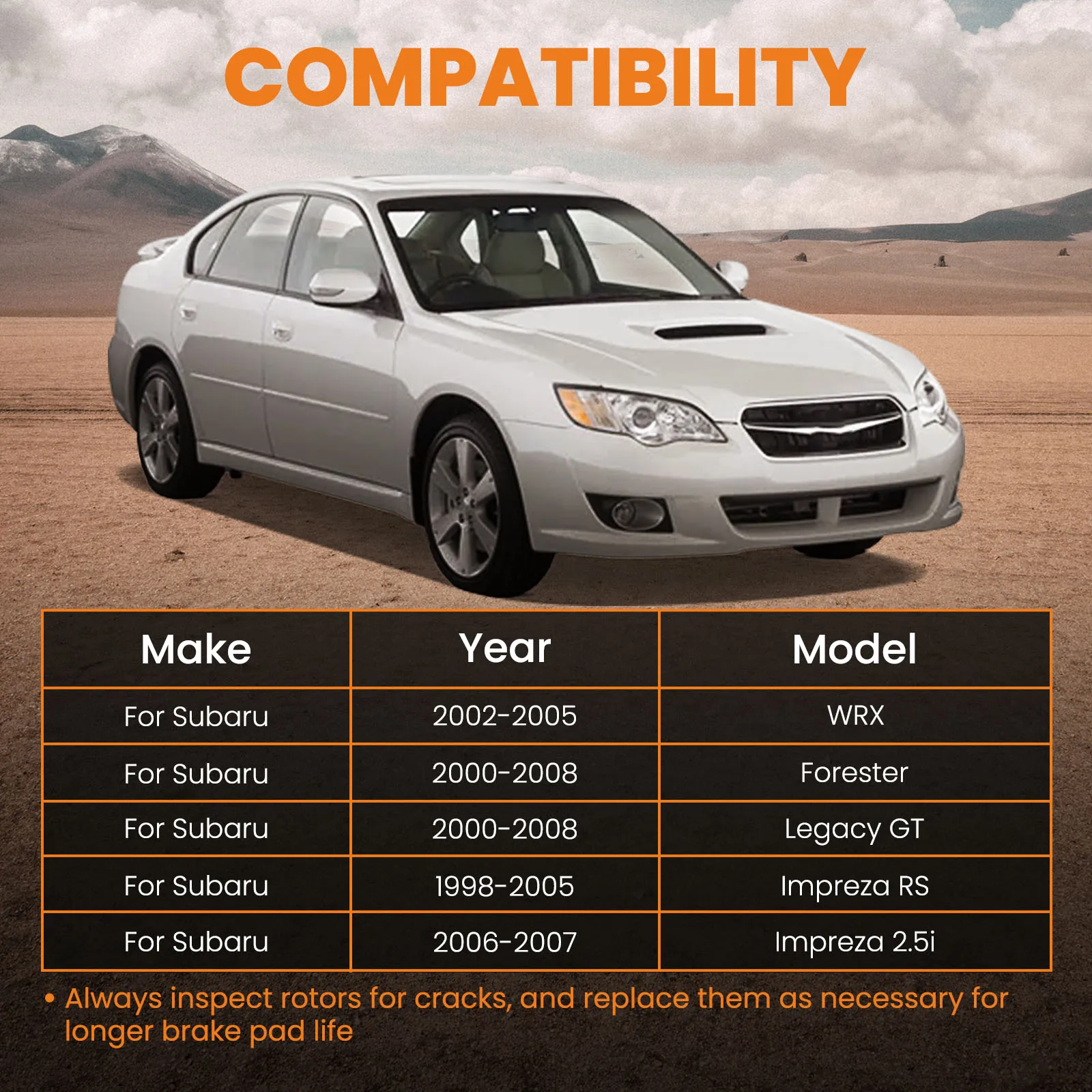 Фото Новые адаптеры задних тормозных суппортов (пара) для Subaru Impreza WRX 2002-2005 №5