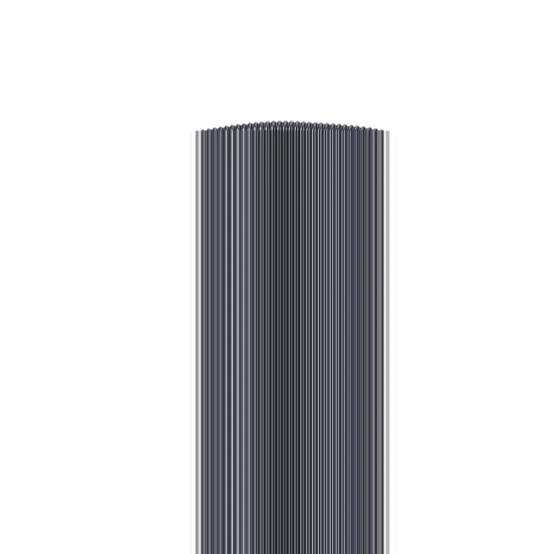

5X 20 Ft Split Wire Loom Conduit Polyethylene Tubing Black Color Sleeve Tube 10Mm Inner Diameter
