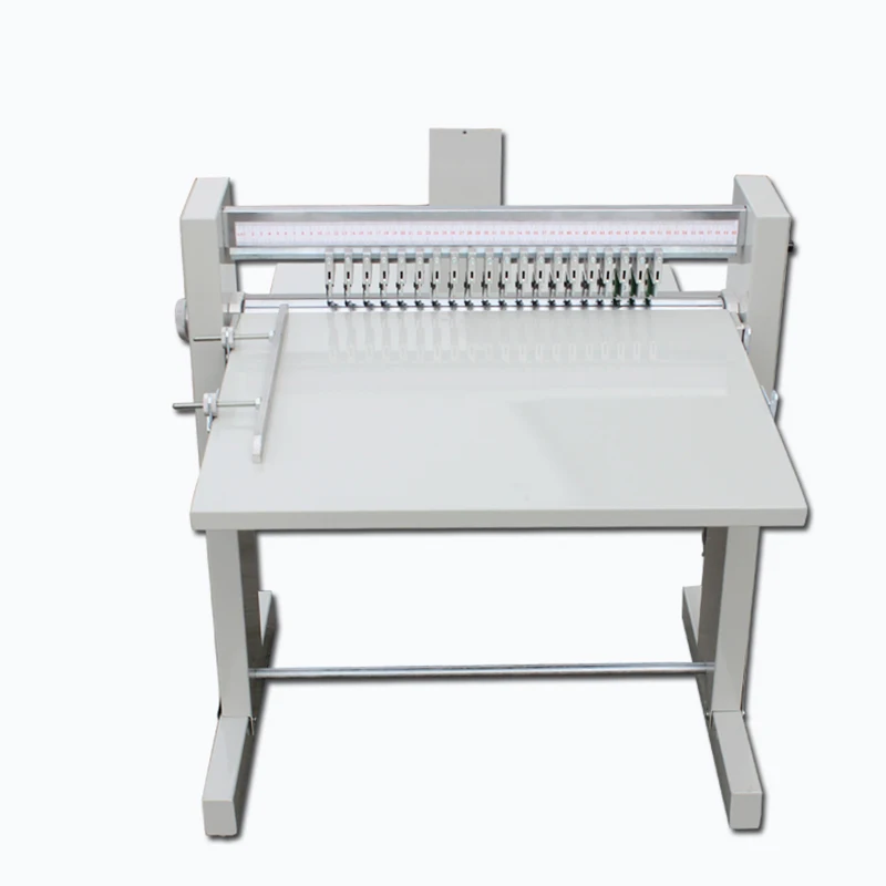 220V Manual Plane Press Machine A3/A2 Office Dedicated Voucher Book Dotted Line Cutting Flattening Machine