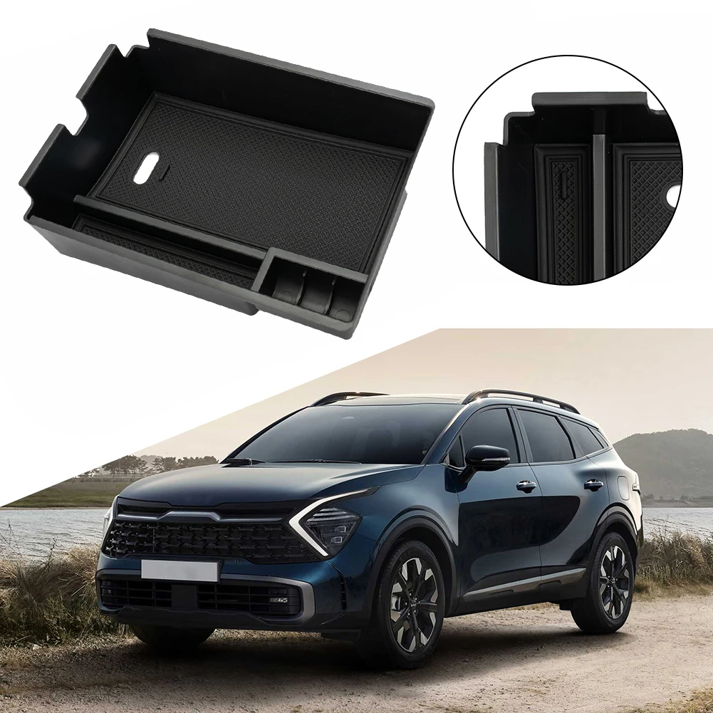 

Car Armrest Storage Box Tray For Kia Sportage NQ5 2022 Center Console Container Bin Tray Case Organizer