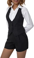 womens fashion tank top vintage steampunk sleeveless tuxedo jacket