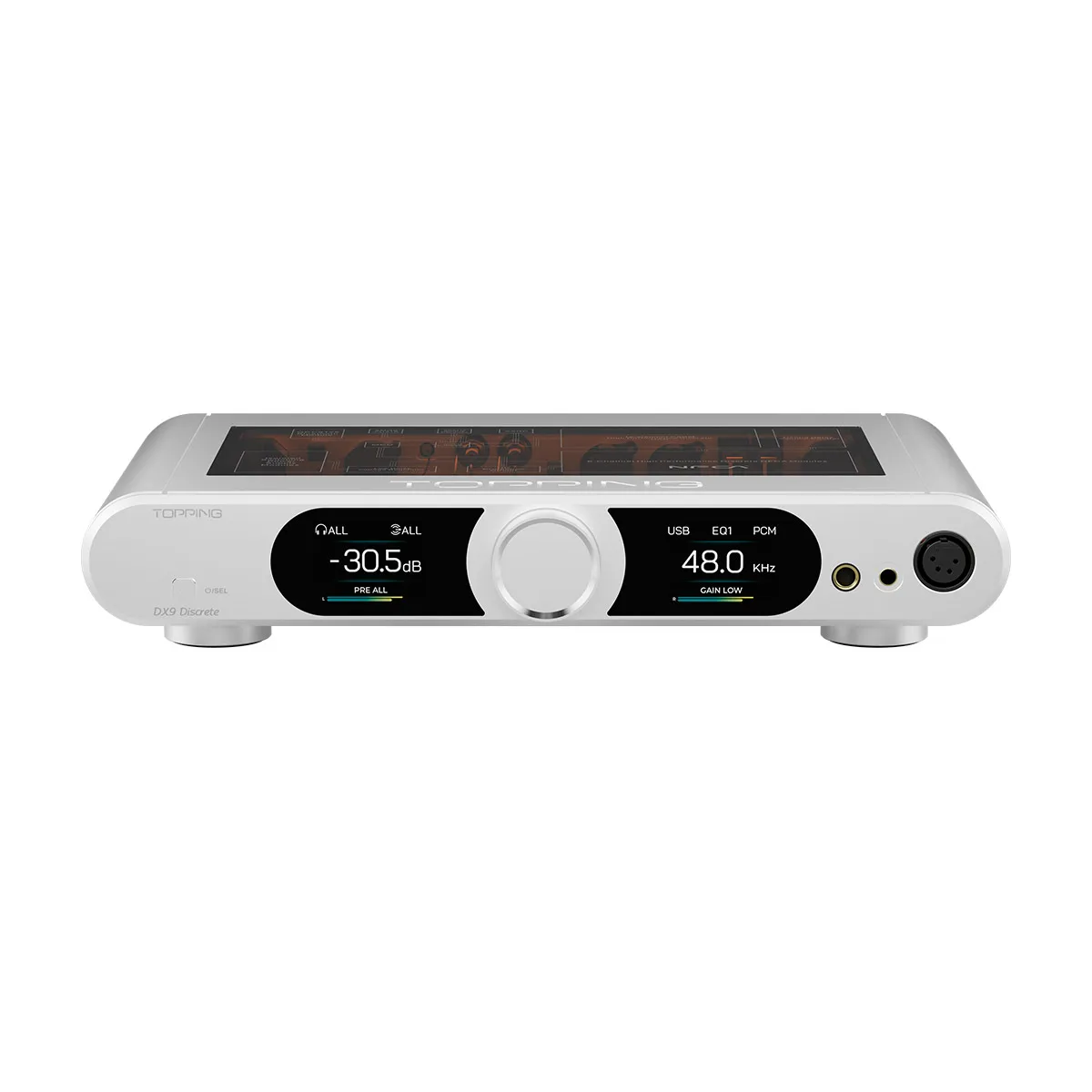 Фото ЦАП и усилитель для наушников TOPPING DX9D HIFI DX9 Discrete Anniversary с поддержкой Hi-Res Audio, LDAC и пультом ДУ, декодер HIFI №3