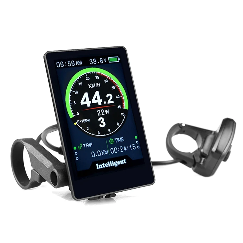 

1 шт., цветной счетчик для центрального двигателя Bafang 860C, Интеллектуальный ЖК-Измеритель для горного велосипеда, зарядка через USB, аксессуары, запасные части