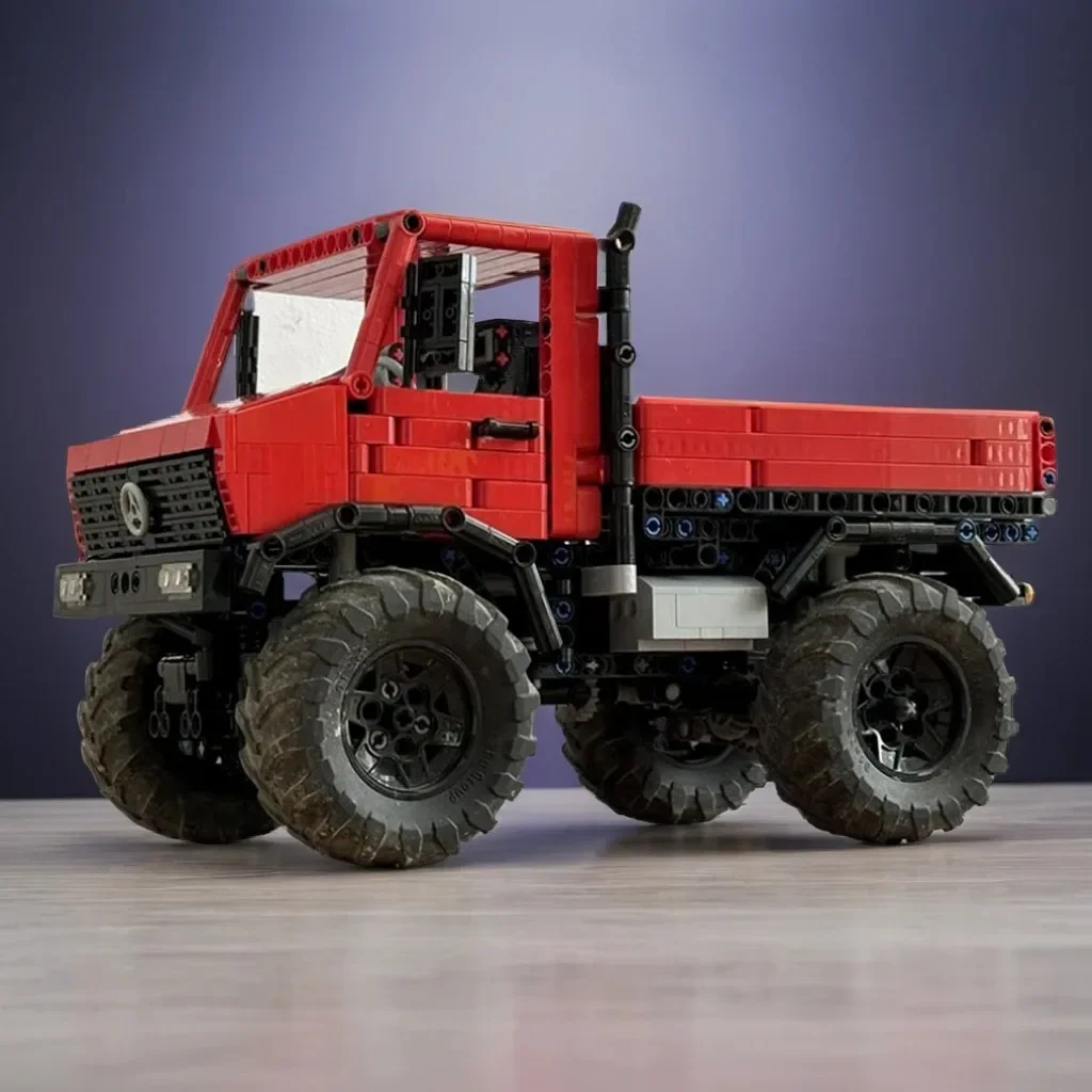 Фото 1048 деталей MOC Unimog U437 RC Technic: Конструктор, креативный рождественский подарок, развивающий STEM/STEAM-навыки, для развития практических способностей №1