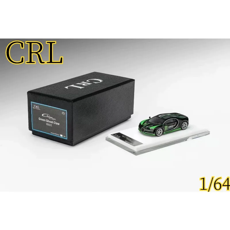 Фото CRL 1/64, смола, Bugatti, Chiron, Kailong, Art resin, миниатюрная модель автомобиля Chiron, коллекционный предмет, фигурка для взрослых, подарок для мальчика №3