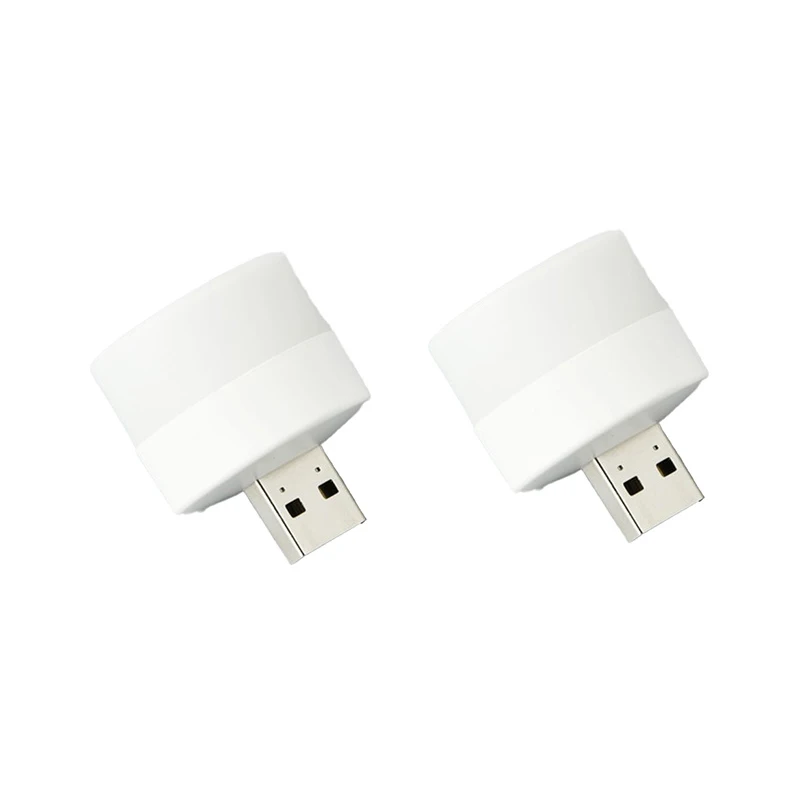 

USB Plug Lamp Computer Mobile Power Charging Lamp USB Small Book Night Light White Light