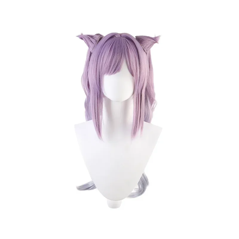 Game Genshin Impact Keqing Cosplay Costume Dress Uniform Wig Full Sets Halloween Costumes Women Anime Splendor New Skin