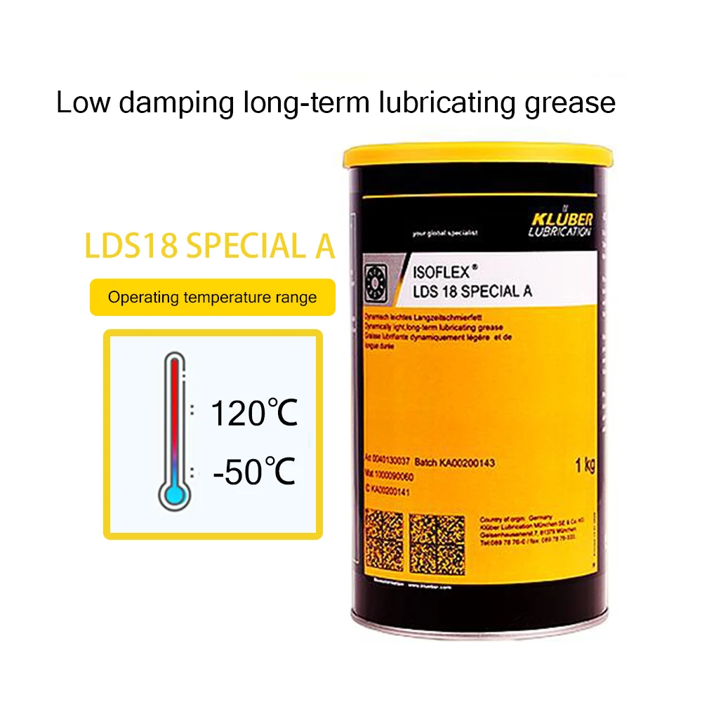 Смазка Клубер сначала может смазывать и повторно прокатные гладкие подшипники