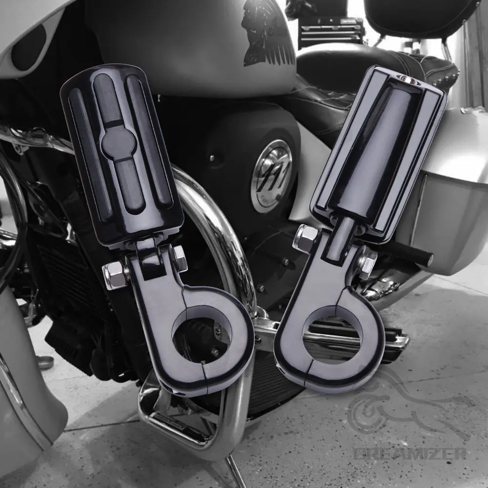 

32mm Engine Guard Crash Bar Universal Highway Pegs Footpeg Mount For Yamaha Kawasaki Suzuki Harley Honda Touring Sportster