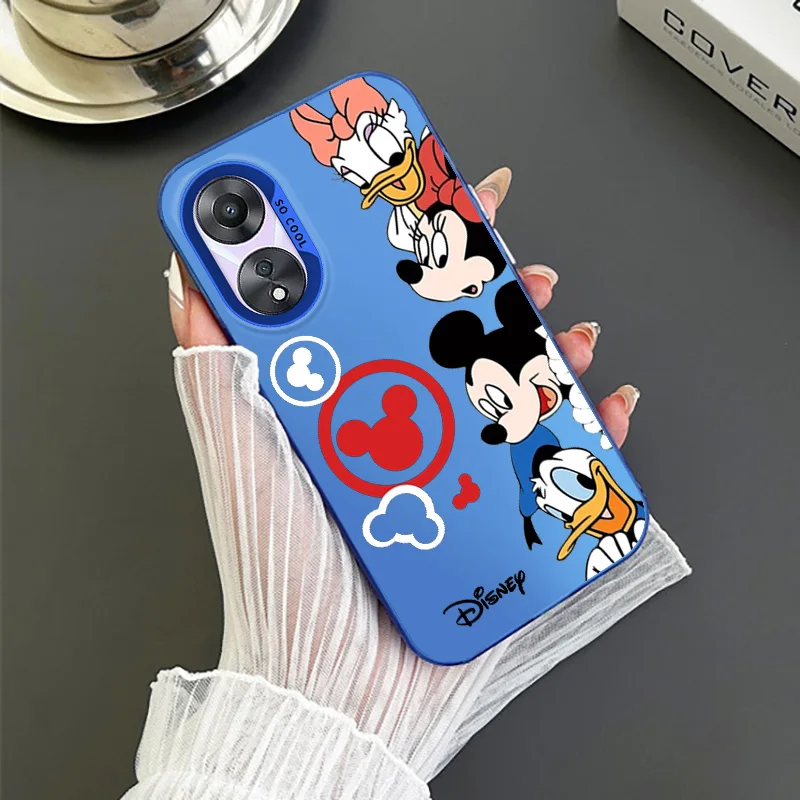 Микки Маус диснеевские Симпатичные для OPPO A 31 37 38 55 57 58 74 76 78 94 98 Reno 6 7 8 Z T Pro