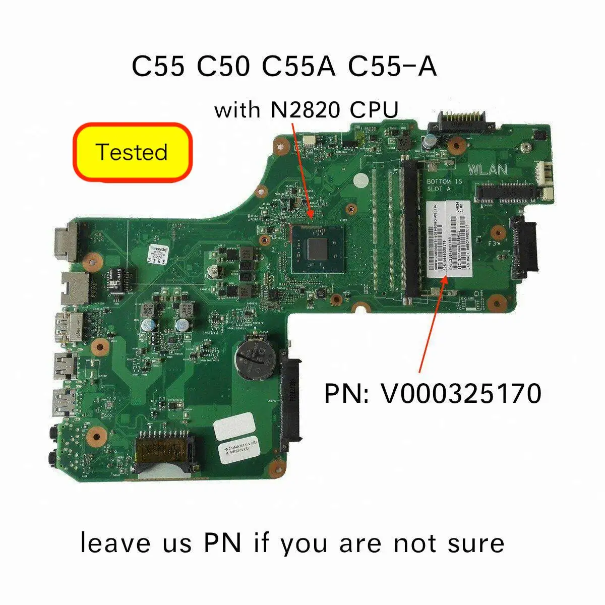 

Материнская плата для ноутбука C55 C50 C55A V000325170 DB10BM 6050A2623101