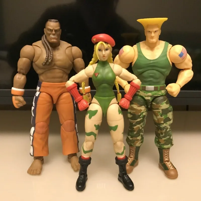 Оригинальный ADA масштаб 1/12 боевой персонаж для одного игрока Cammy Dee Jay Guile полный