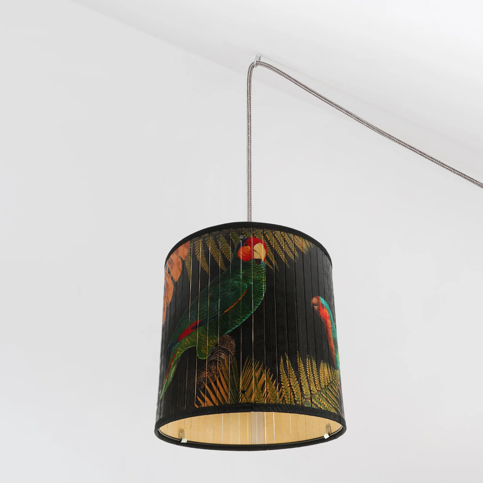 

Exquisite Pattern Lampshade White Home Decor Decorative Cover Hanging Light Retro Delicate Bulb