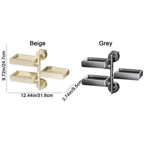 Пластиковая мыльница на присоске, настенная 180° ° Съемная дренажная коробка для мыла без перфорированной губки для ванной комнаты