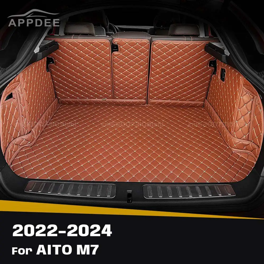 Для AITO M7 6-местный 2022-2024 5-местный 2024 авто полное покрытие коврик для багажника