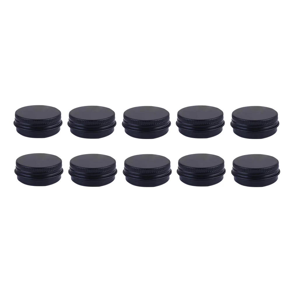 

20pcs Makeup Powder Box Round Tin Cans Aluminium Can Empty Jars Metal Round Tins DIY Cosmetics Container