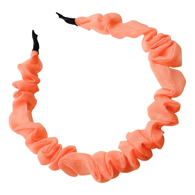 

Sweet Hair Bands For Women Girls Solid Color Headband Girls Hairband Hair Hoop Female New Headwear Hair Accessories