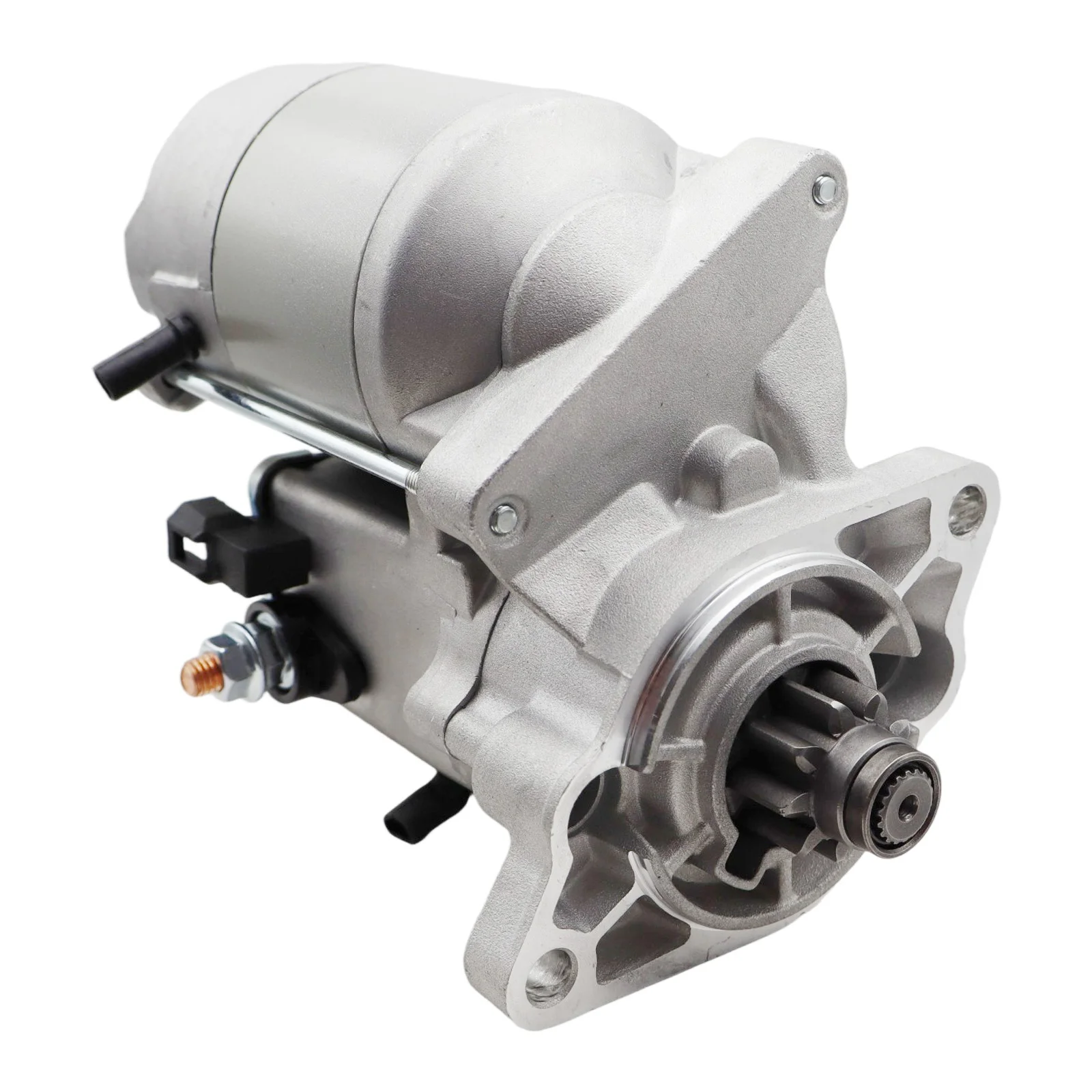 Фото Стартер 12В 1.2КВТ 9T (2280006090) для тракторов Kubota Compact L2550DT, L2550DTGST, L2550F, L2550GST с двигателем D1402DIA 29.5 л.с. №1