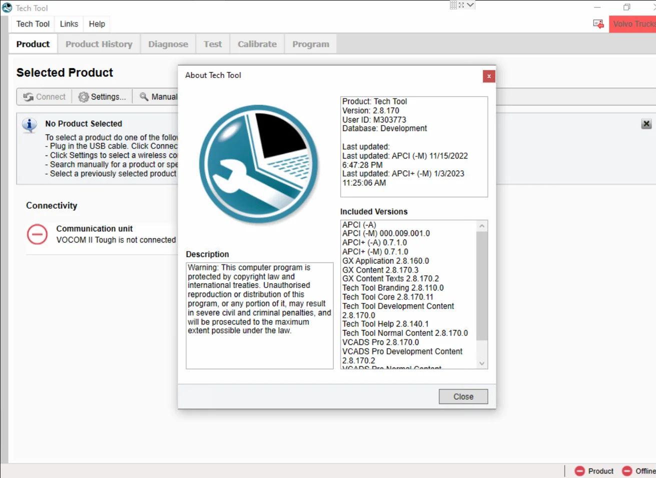 Инструмент Real Premium Tech Tool 2.8.202 PTT разработка VCADS + Devtool для Volvo
