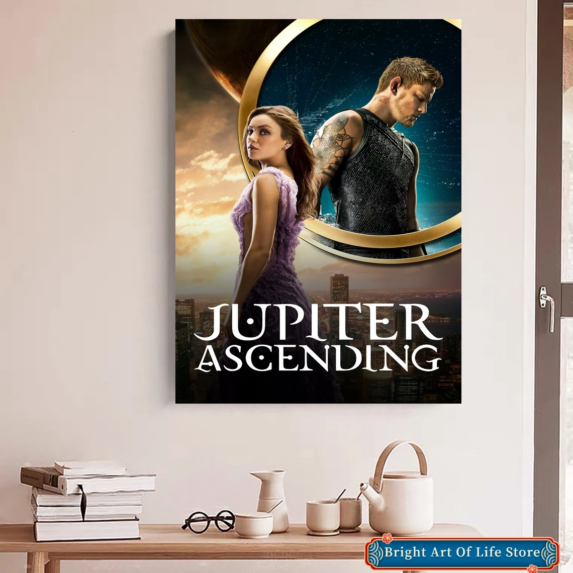 

Юпитер восходящий (2015) кинопостер Звездный актер художественная Обложка холст печать декоративная живопись (без рамки)