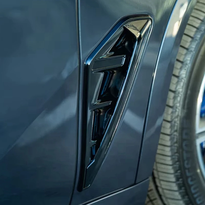 Для BMW X5 G05 2023 2024 Автомобильное переднее крыло вентиляционная накладка боковая в