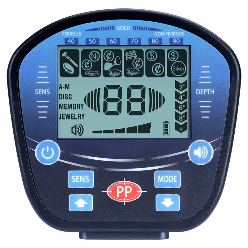 Ручной подземный металлоискатель S27 с ЖК-дисплеем
