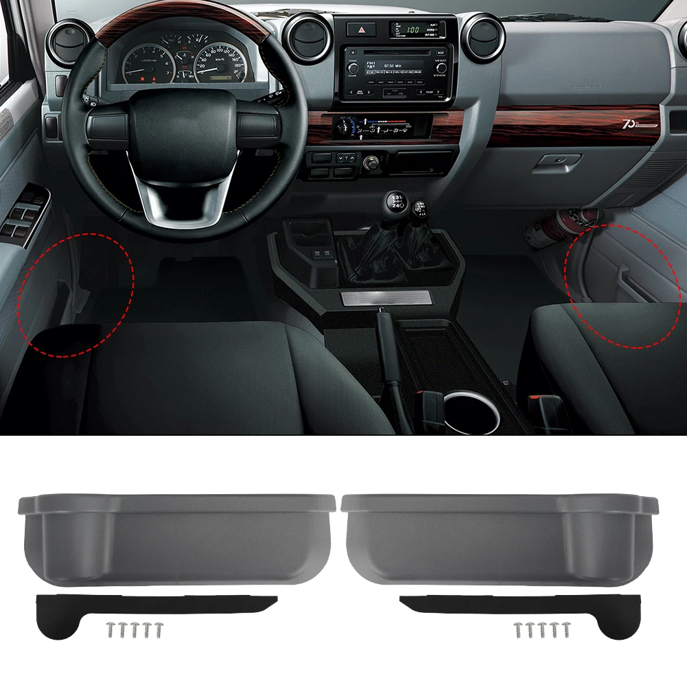 Дверные карманы коробка для хранения подставка чашки Toyota Land Cruiser 70 seвозы пикапа