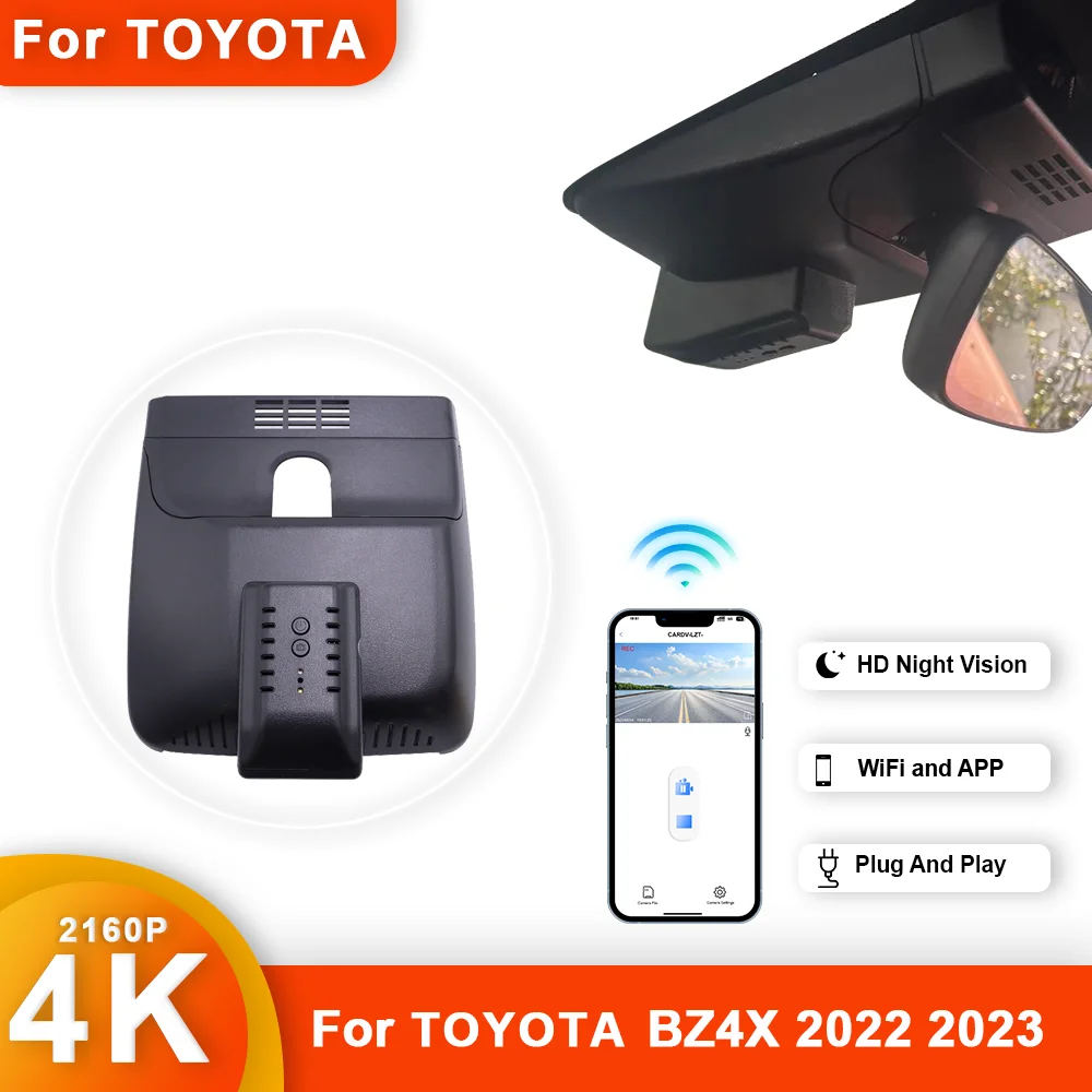 Индивидуальный 4K HD 2160P Plug and play DashCam для Toyota Camry 2018 2019 2020 года модель переднего и
