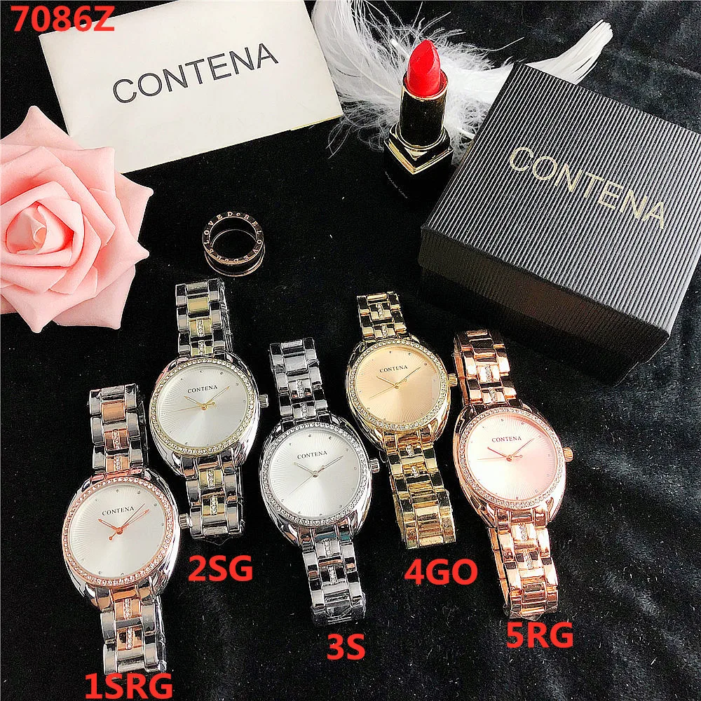 Relogio Feminino New Crystal Diamond watch luxury silver women's watch Fashion women's watch All Steel watch Clock Saat 2023