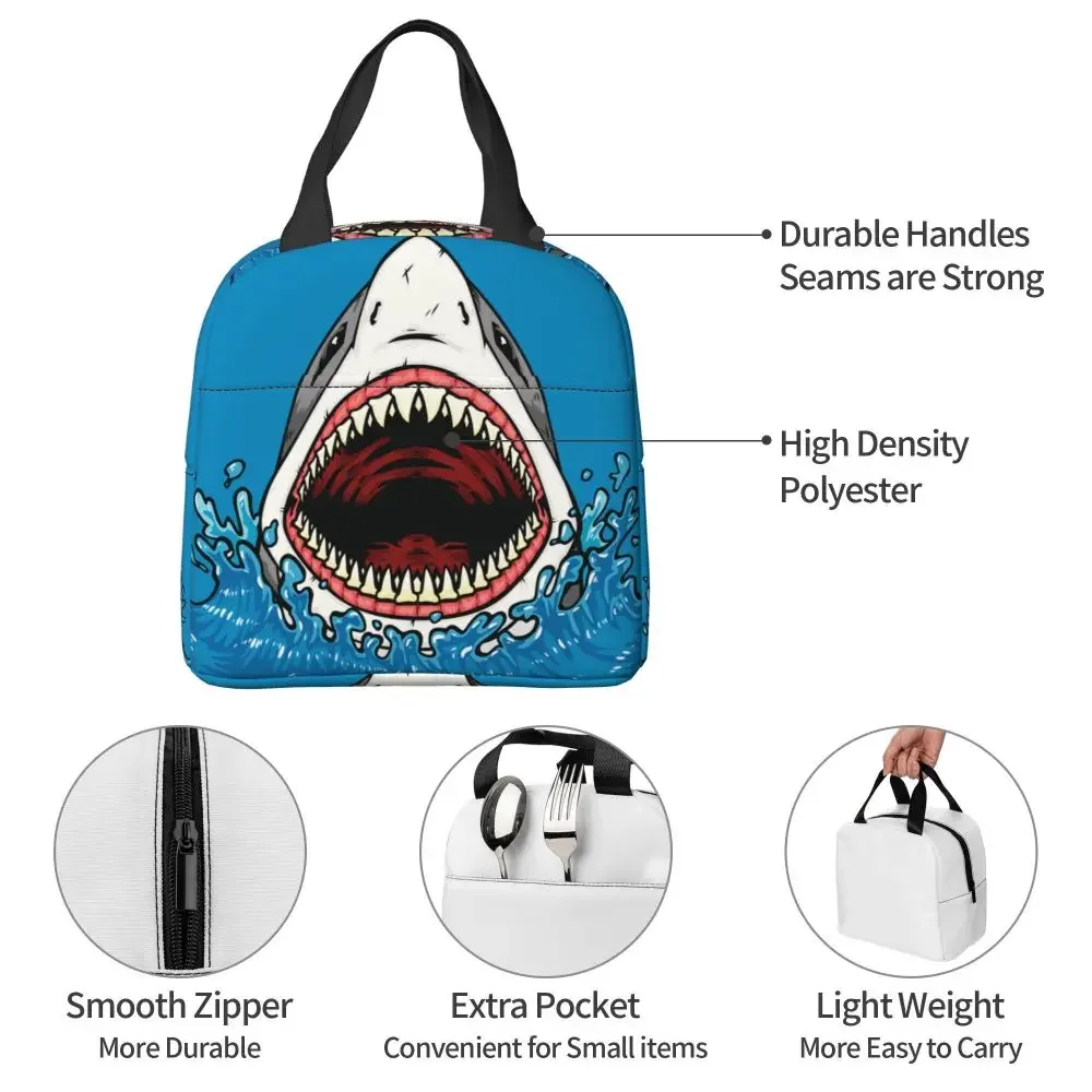 Женская водонепроницаемая термоизолированная сумка для ланча с изображением