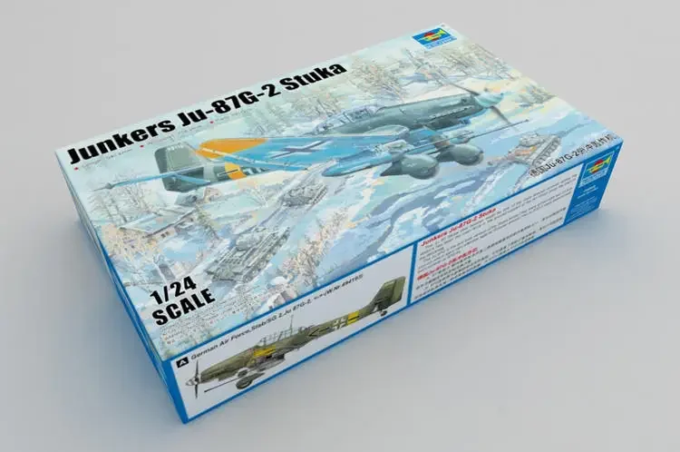 Trumpeter 02425 1/24 Junkers Ju-87g-2 Комплект модели Stuka 2019