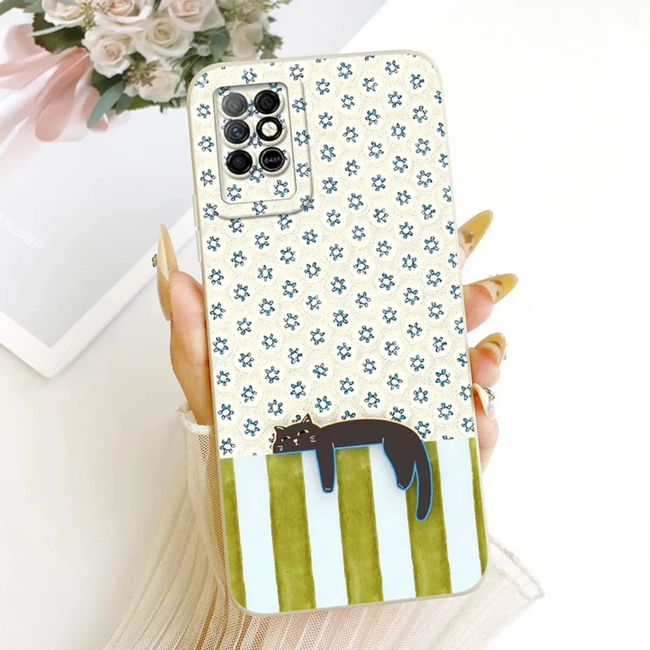 Фото Для Infinix Note 8 8i X683 X683B X692 стильный чехол для телефона с узором, защитный мягкий силиконовый чехол для камеры Infinix Note8 Note8i. №4