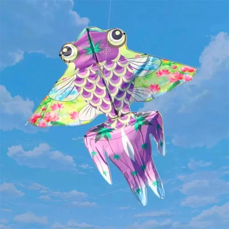 Золотая рыбка воздушные змеи игрушки для детей веревочные радужные высокие