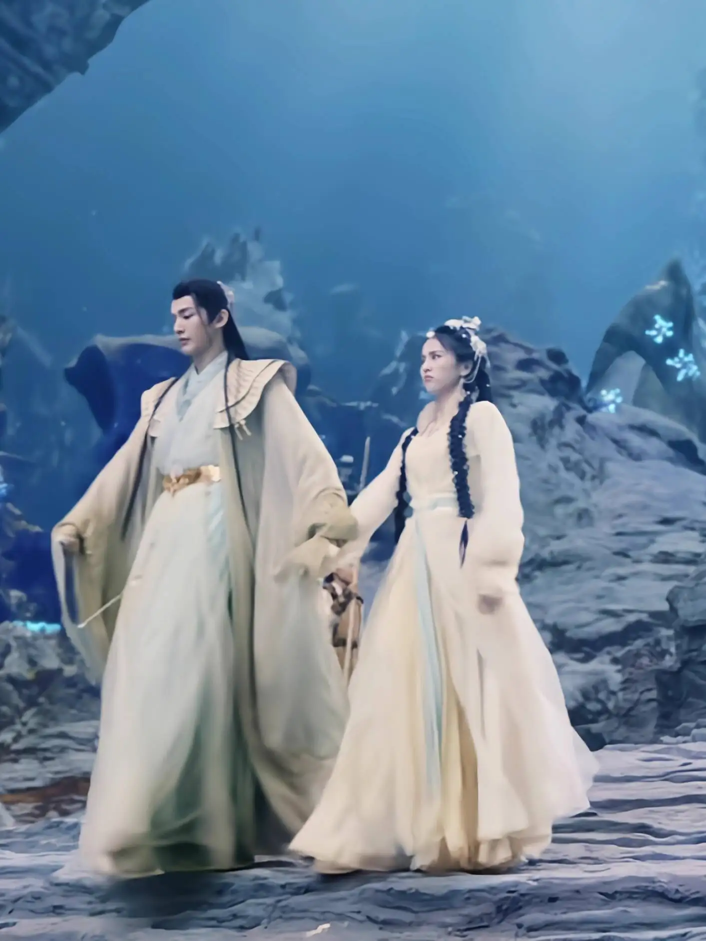 Реплика Gu Yuelou Chang Yue Jin Ming тот же стиль Hanfu белый олень украшение Sangjiu тот же стиль периферийные струящиеся большие юбки (art.: 3920d366ccafa) - 3920d366ccafa