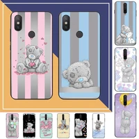lovely teddy bear phone case for redmi note 8 7 9 4 6 pro max t x 5a 3 10 lite pro