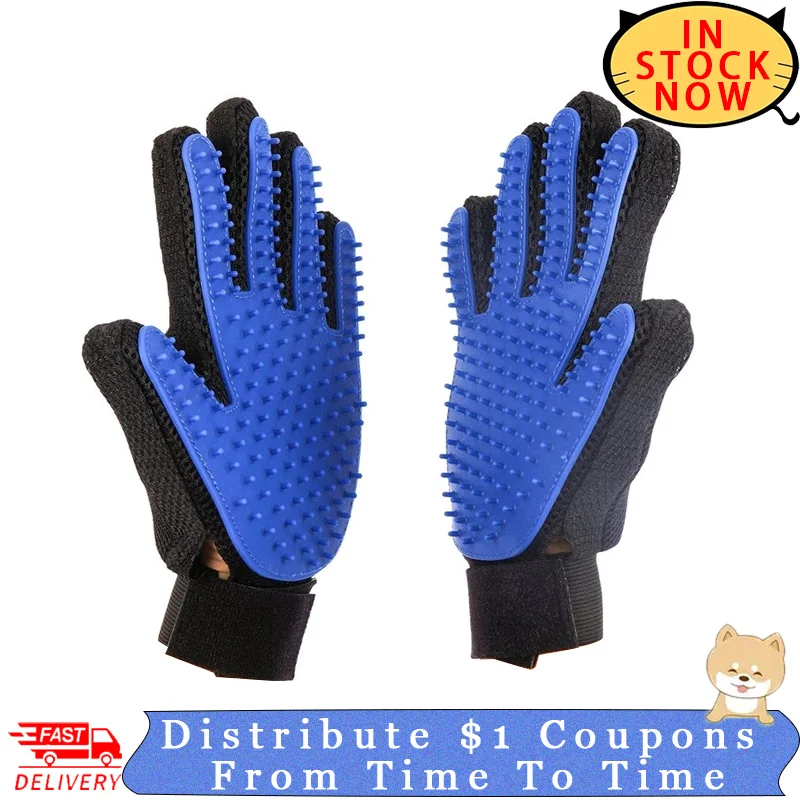 

Cat Dogs Silicone Comb Glove For Cats Removal Cat Mini Pet Hair Remover Pet Grooming Glove Rubber Gloves Pet Grooming Glove For