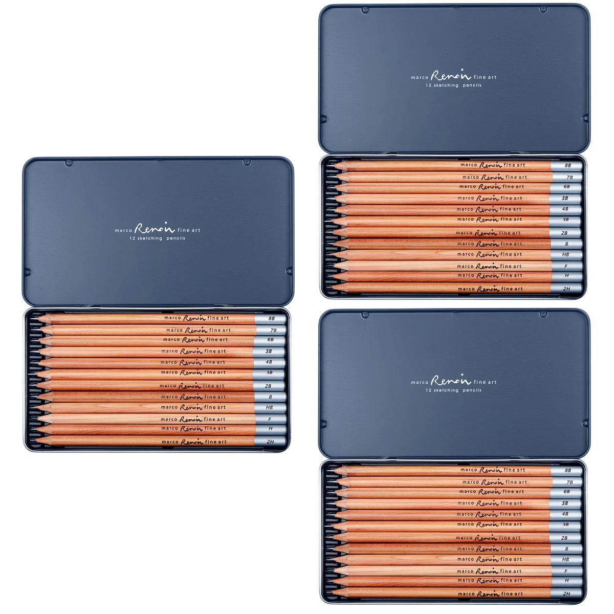 

36 pcs Sketch Pencil Portable Sketch Supplies Professional Painting Tools Accessories with Box for Home School