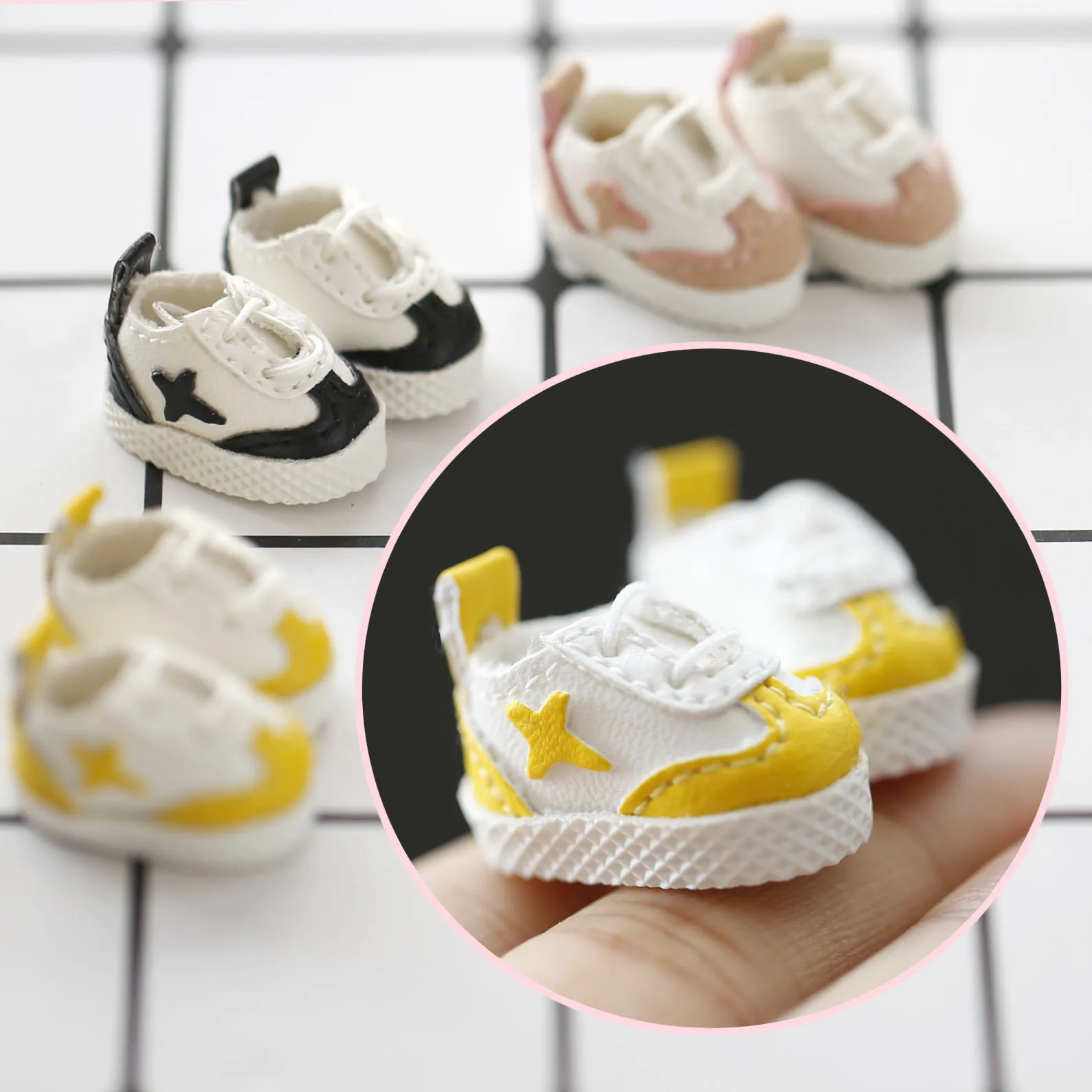 

Ob11 Doll Shoes Sports Casual Shoes for Obitsu11, YMY, GSC, Body9, 1/12bjd Doll Accessories Toy Shoes for girls and boys Gifts