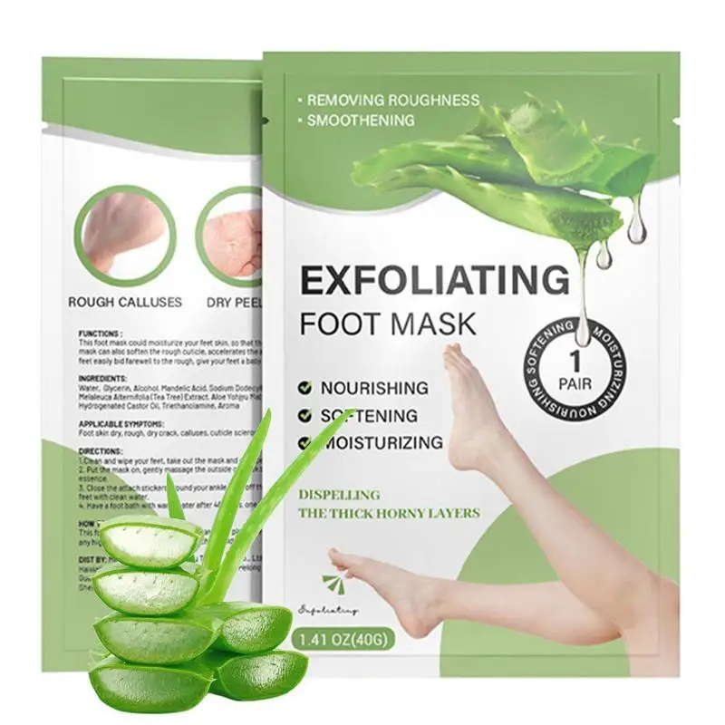 

Foot Peel Masque Callus Remover Feet Masque For Dry Cracked Feet Foot Care Foot Exfoliator Repair Dry Cracked Feet Repair Rough