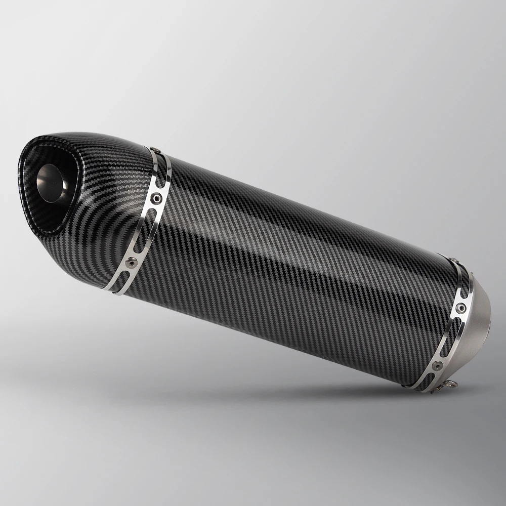 Универсальные аксессуары 51 мм модифицированный глушитель выхлопной трубы