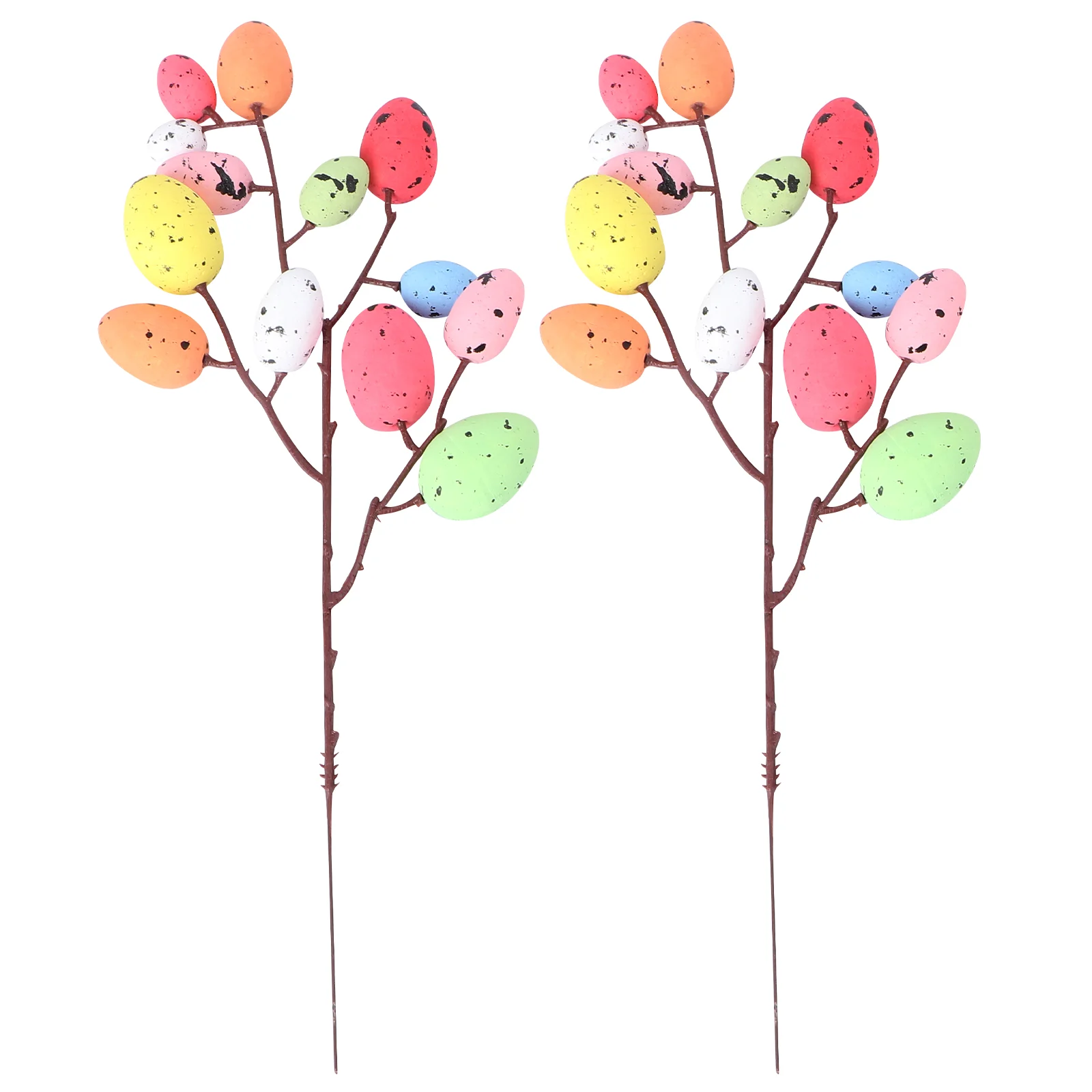 

Easter Egg Flower Picks Tree Eggs Branches Floral Ornament Pick Artificial Spring Diy Garland Stems Branch Arrangement Stem