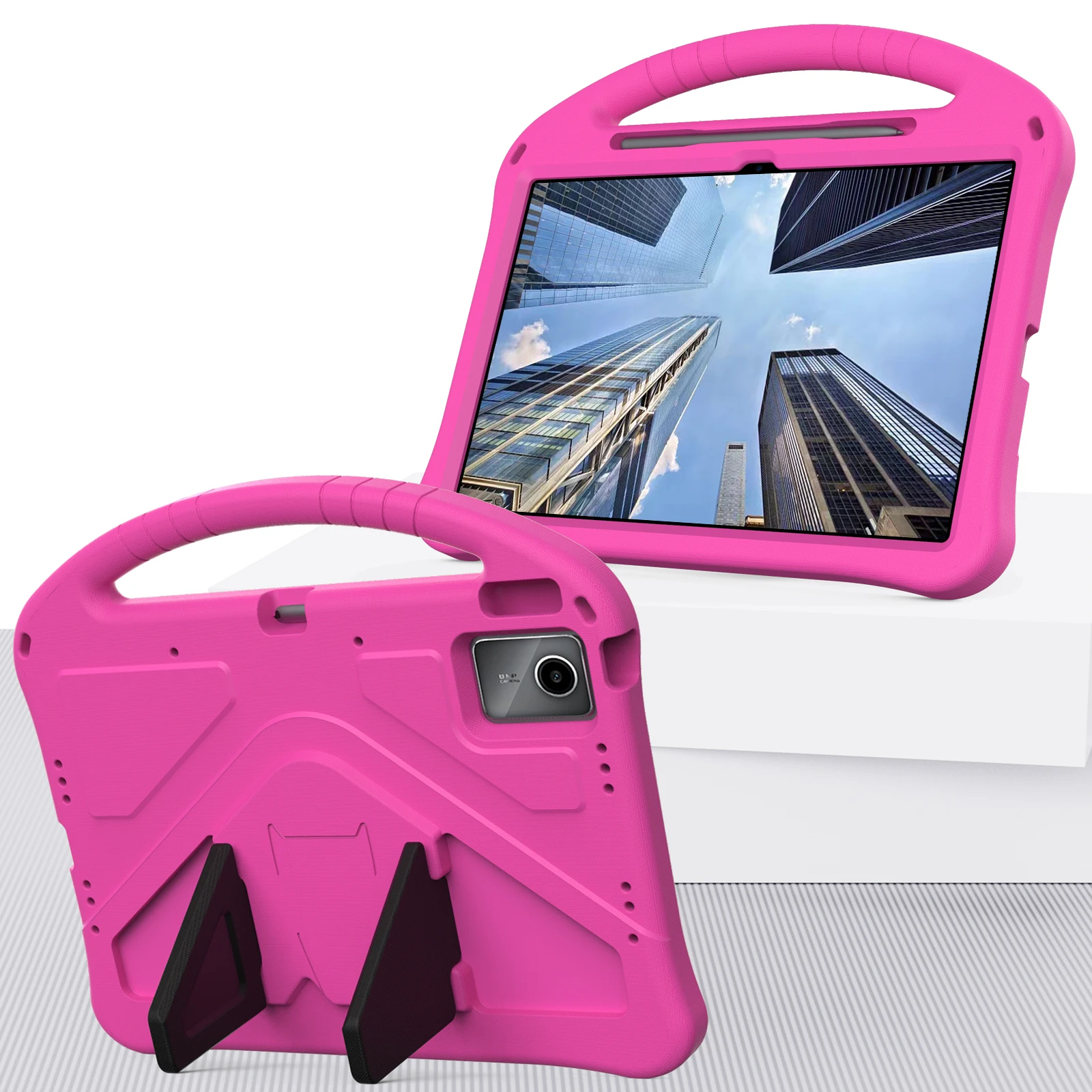Фото Чехол из пенопласта EVA для Lenovo ldea Tab Plus 12,1 дюйма, 2025 г., детская безопасность, портативный планшетный ПК, противоударный протектор, Лидер продаж №1
