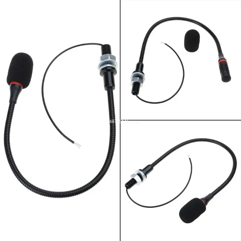 Высокая чувствительность -32 дБ ± 3 металлический шланговый микрофон на гибкой шее